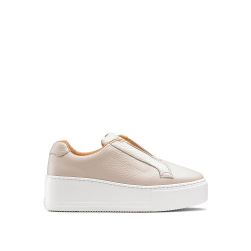 Buty Na Platformie Damskie Russell & Bromley Park Up Flatform Laceless Różowe | PL-742-XUK